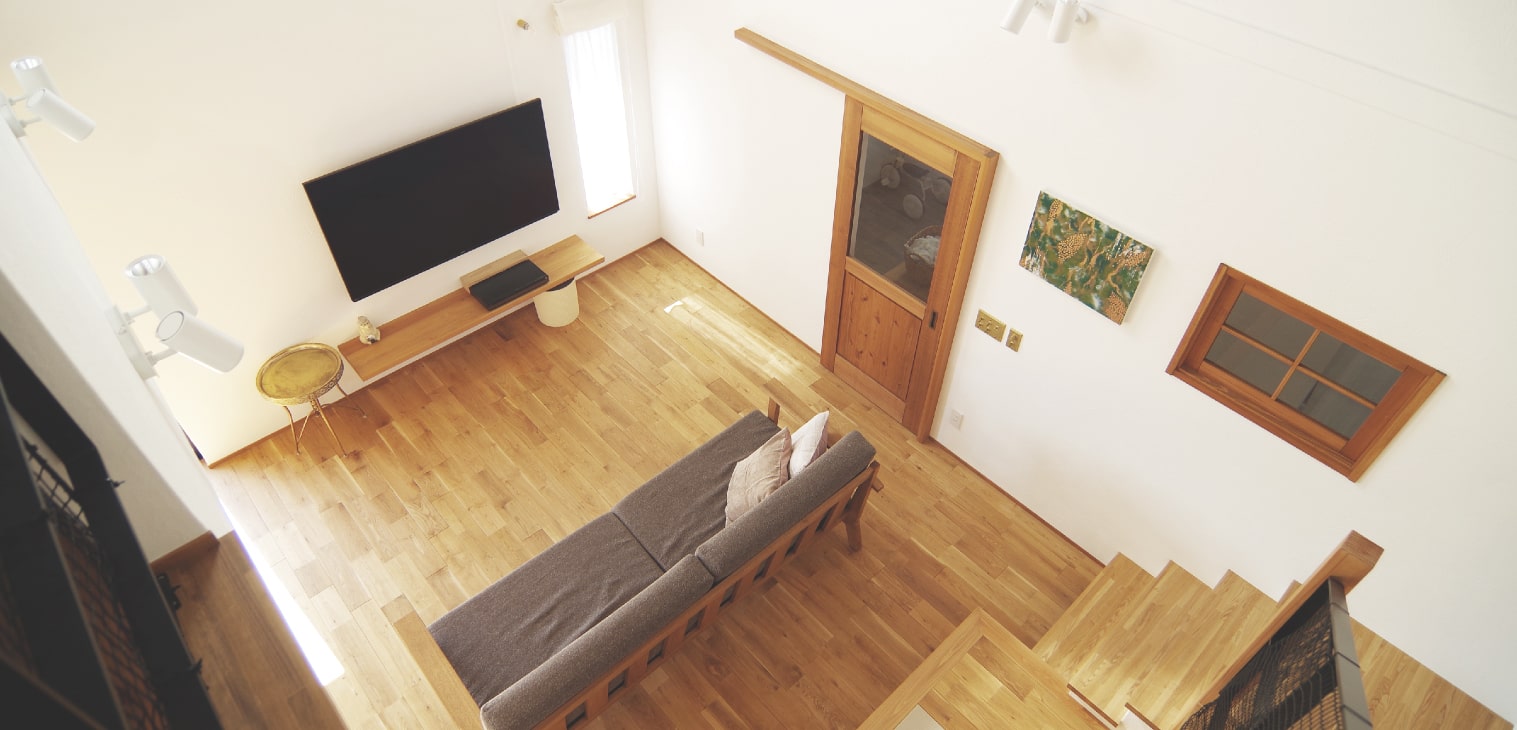 岐阜の注文住宅、施工写真