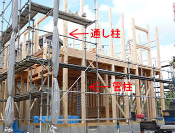 木造住宅の柱のお話 岐阜の注文住宅 一戸建ての工務店 無垢storyの山喜建設